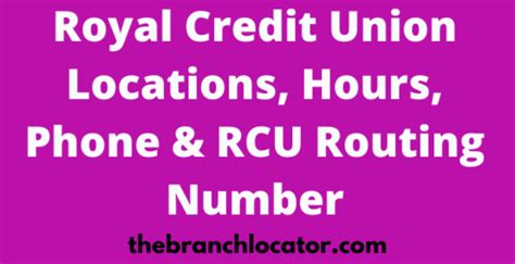Rcu near me - Explore our eligibility requirements and learn more about the benefits of becoming a Royal Member today! Drive-Up Hours: Weekdays 8am-5:30pm; Saturday 8am-noon. Lobby Hours: Weekdays 9am-5pm; Saturday 8:30am-noon. Royal Credit Union's Rice Lake Office is here to help Rice Lake, WI residents with all their financial needs!